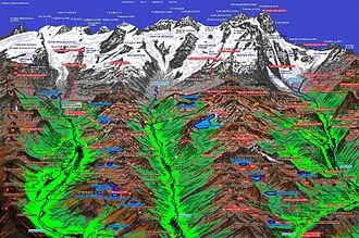 Three-dimensional mapping of a slope